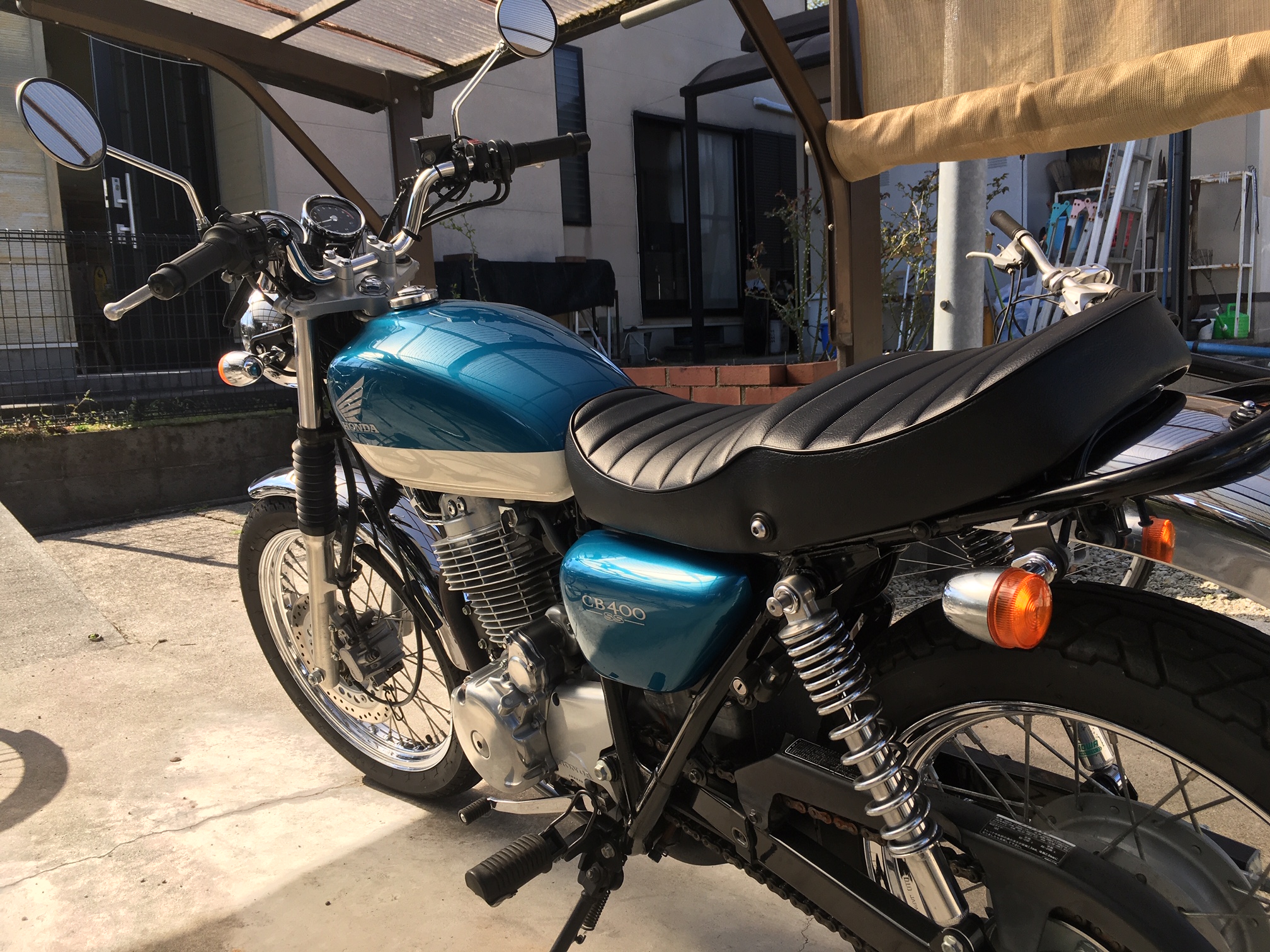 安いそれに目立つ cb400ss カスタムシート asakusa.sub.jp